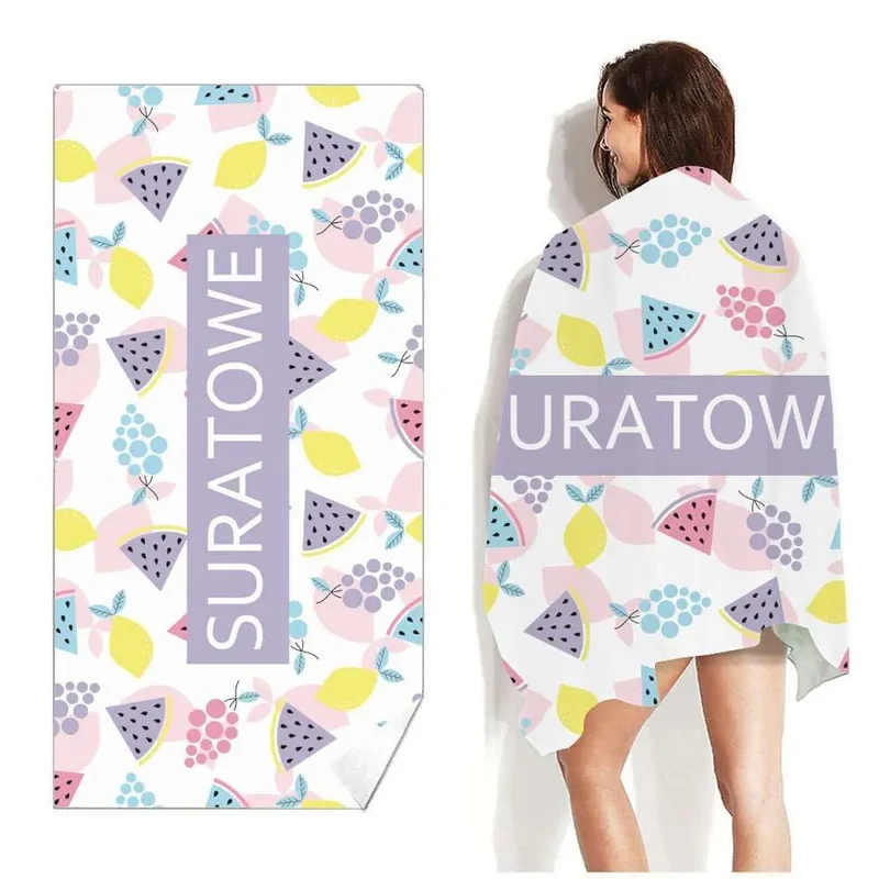 Serviette de plage imprimée SUMMER