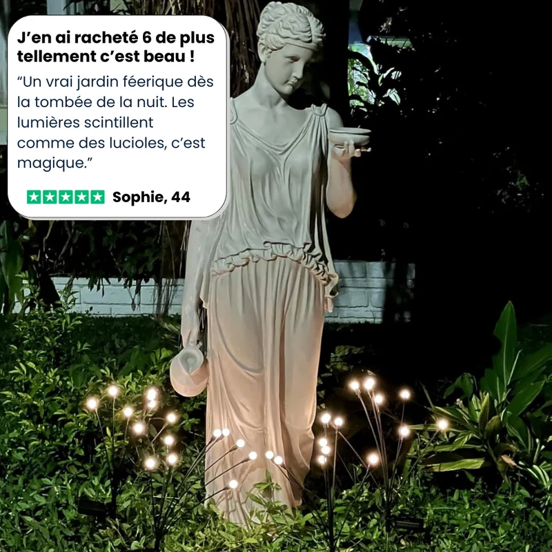Lampes LED Lucioles à Énergie Solaire - Offre Spéciale
