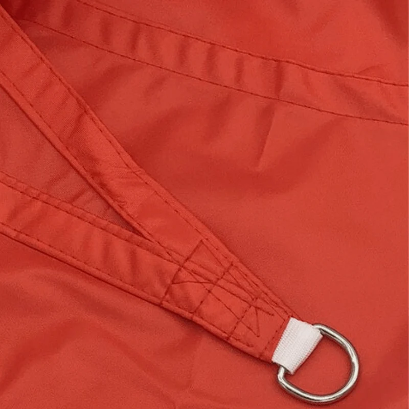 Toile d'ombrage Triangulaire Rouge