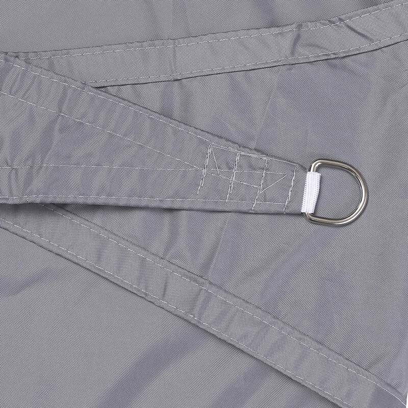 Toile d'ombrage Triangulaire Grise