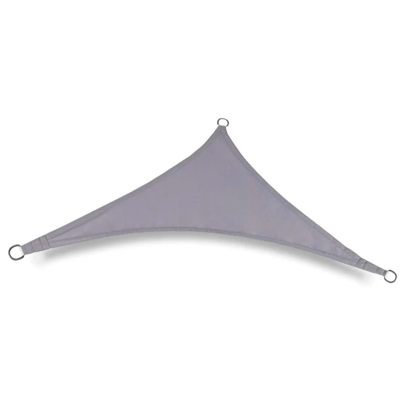 Toile d'ombrage Triangulaire Grise