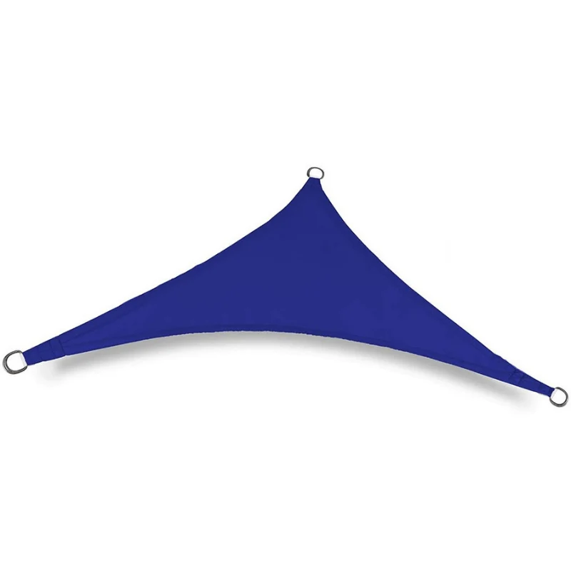Toile d'ombrage Triangulaire Bleu