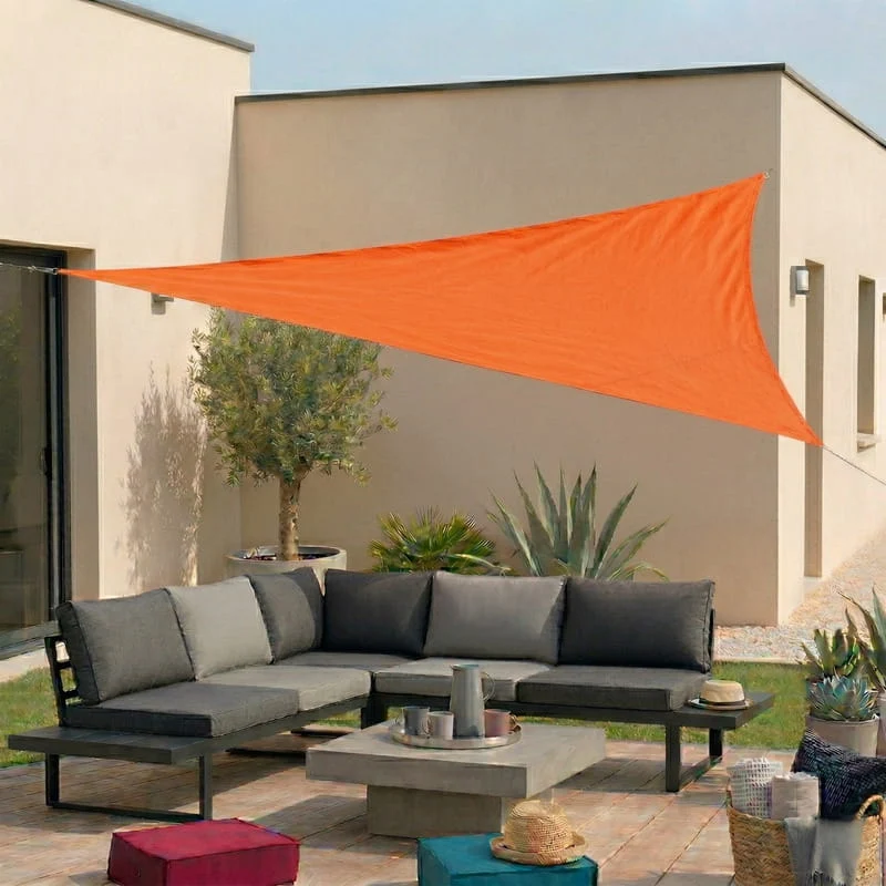 Toile d'ombrage Triangulaire Orange