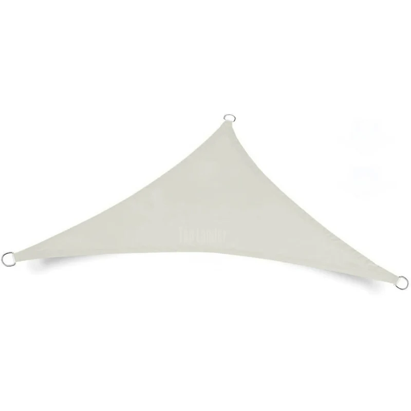 Toile d'ombrage Triangulaire Blanche