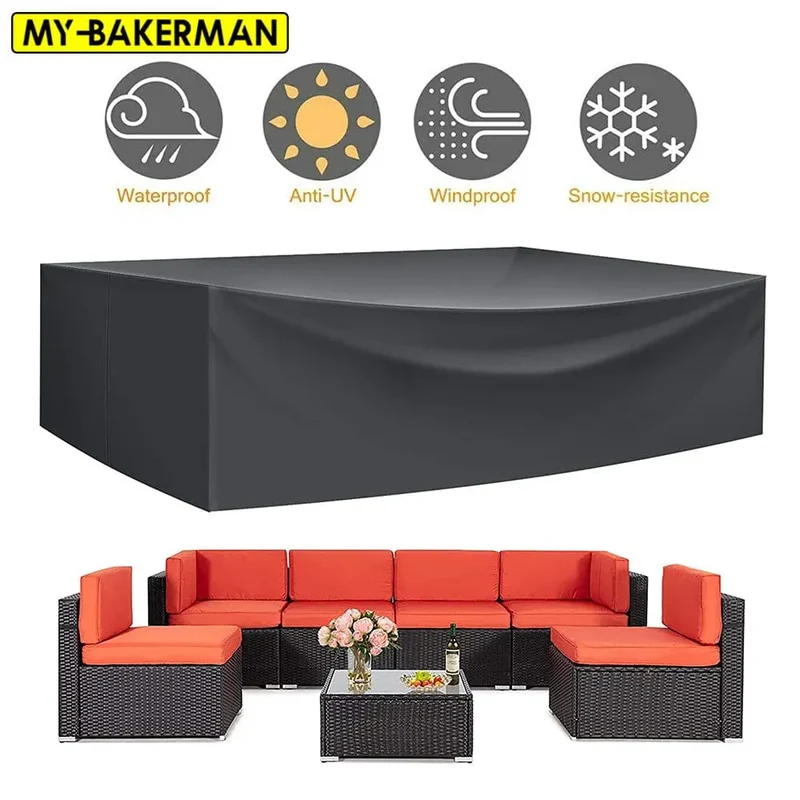 Housse canapé d'extérieur pour mobilier de jardin BAKERMAN