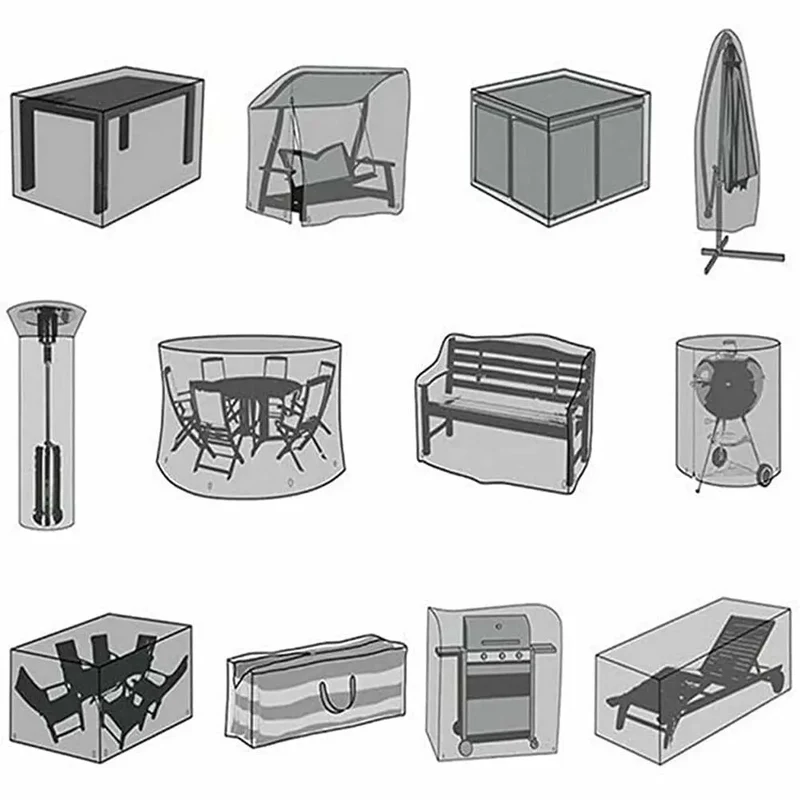 Housse canapé d'extérieur pour mobilier de jardin BAKERMAN