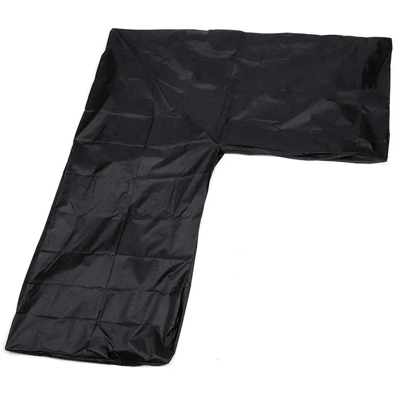 JARSOFA - Housse de jardin pour canapé d'extérieur imperméable robuste en forme de L