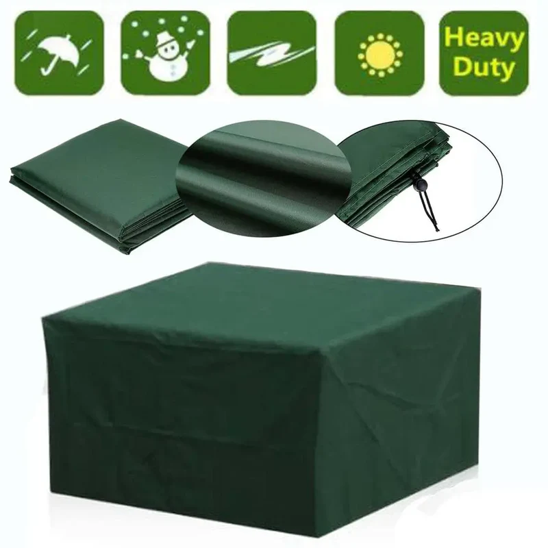 JARHEAVY - Housses de jardin imperméables pour mobilier d'extérieur en osier et table