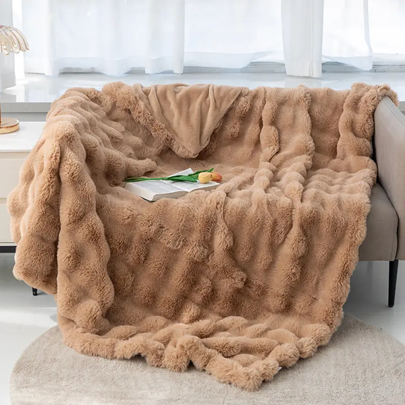 Plaid Canapé Flanelle SOPHIE