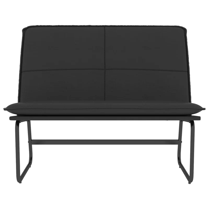 Banc banquette 100 x 75 x 76 cm similicuir noir 02_0010614