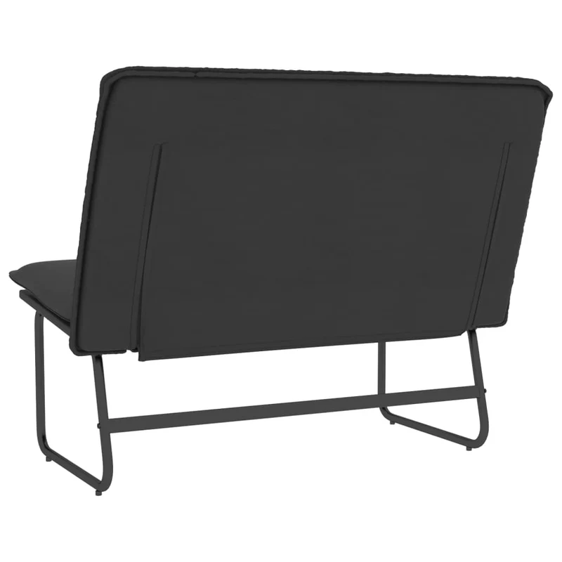 Banc banquette 100 x 75 x 76 cm similicuir noir 02_0010614