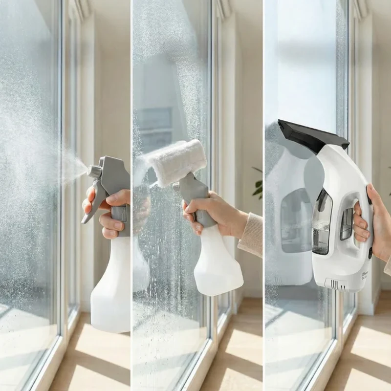 Aspirateur de Vitres Rechargeable Haute Performance