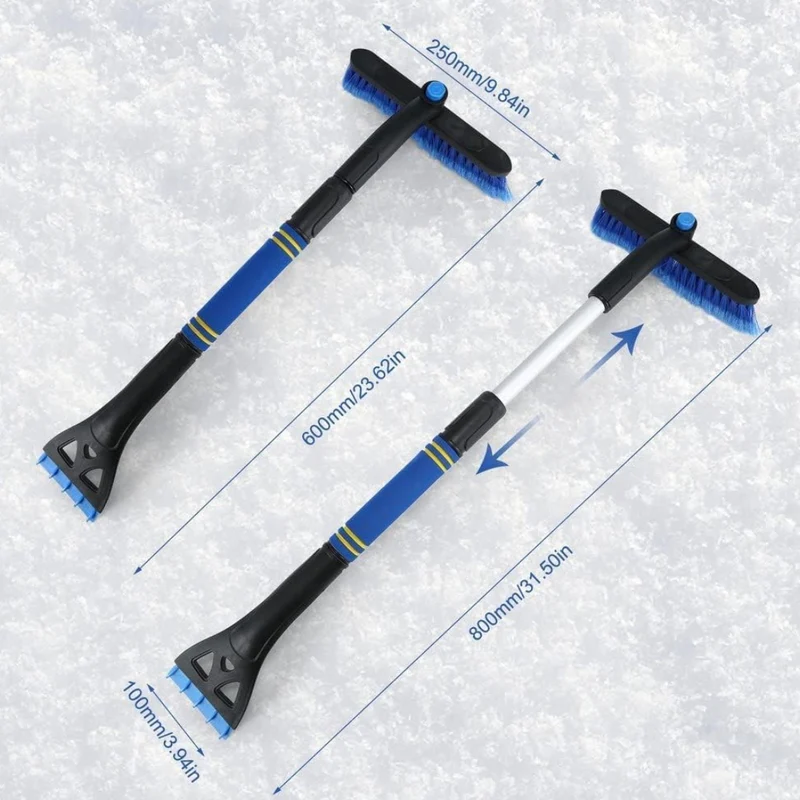 Brosse à Neige Multifonction Robuste pour Voiture