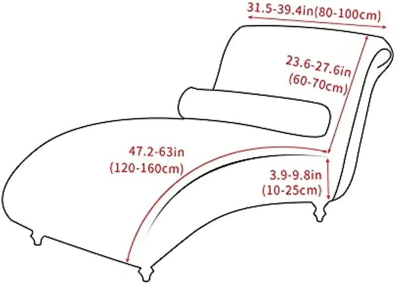 Housse chaise longue DIJON