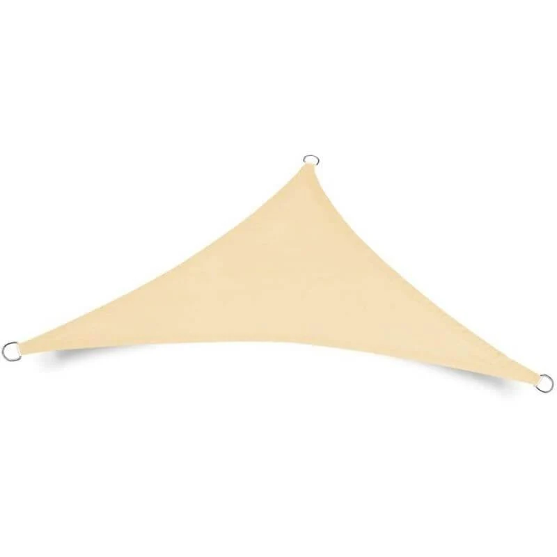 Toile d'ombrage Triangulaire Beige
