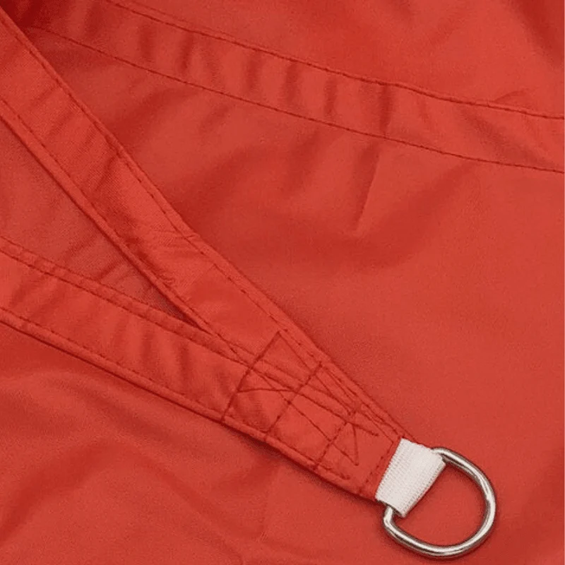 Toile d'ombrage Rectangulaire Rouge