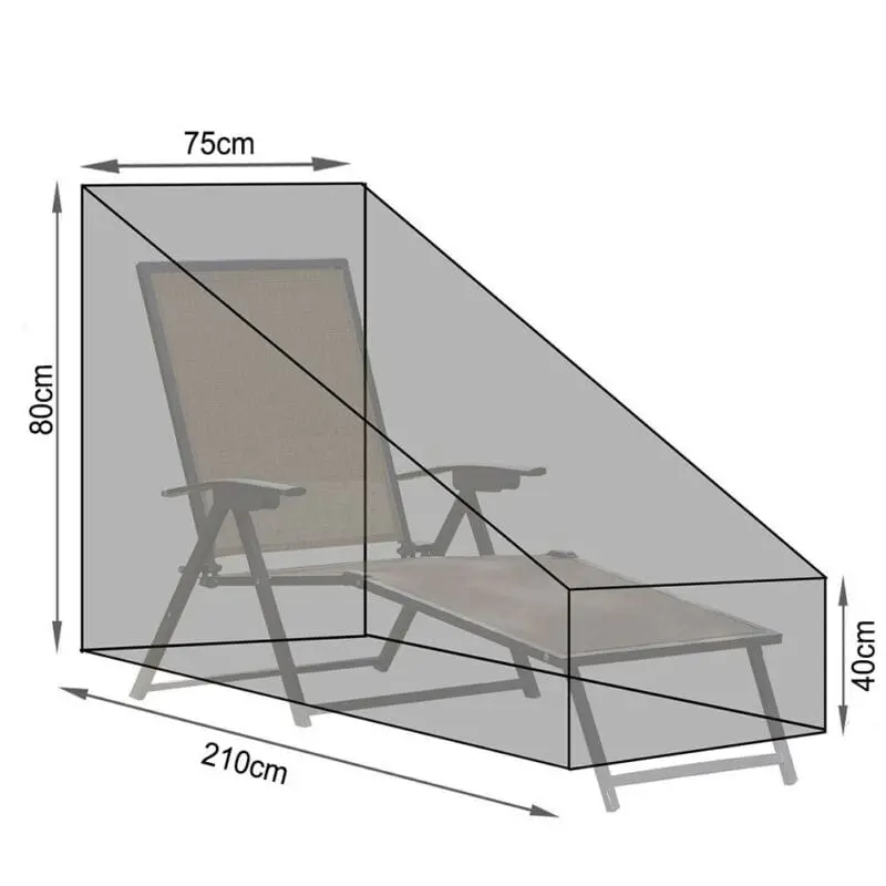 Housse meubles de jardin Oxford, en tissu patio idéale pour chaise de piscine PISCINI