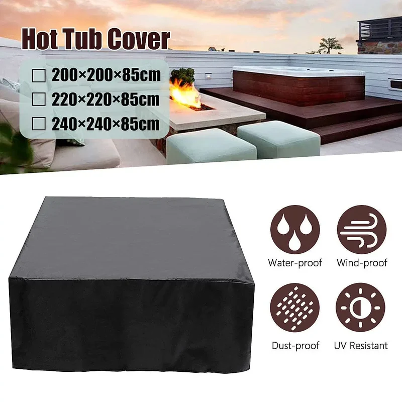 DUSTPROO - Couverture étanche et anti-poussière pour baignoire, spa, piscine intérieure et extérieure