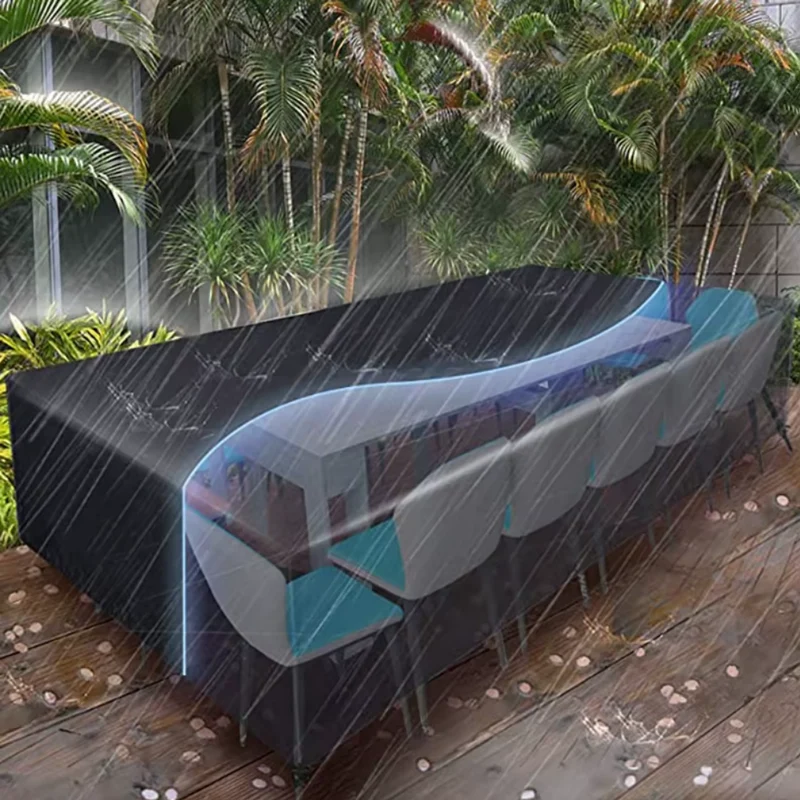 Housse Salon de Jardin Imperméable en L