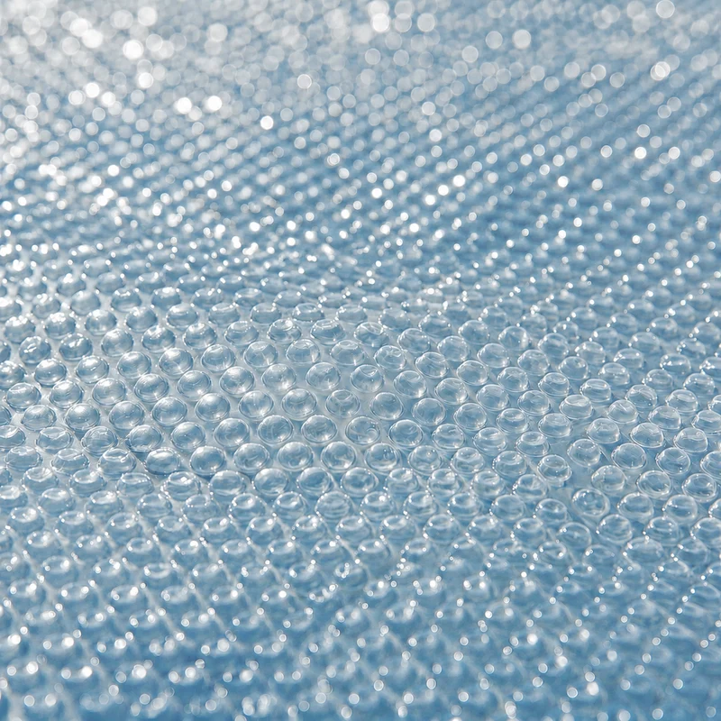 Toile Solaire 11 mil Transparente – 15' Ronde