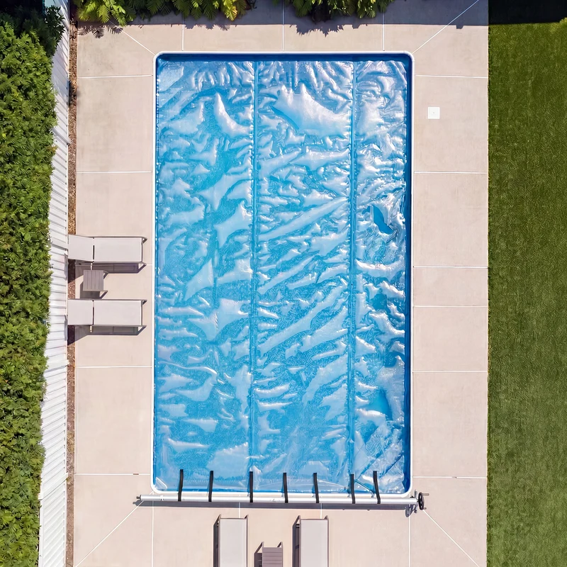 Toile Solaire 11 mil Transparente – 16' x 32' Rectangulaire