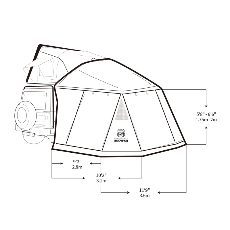Tente Annexe X- Cover 1.0