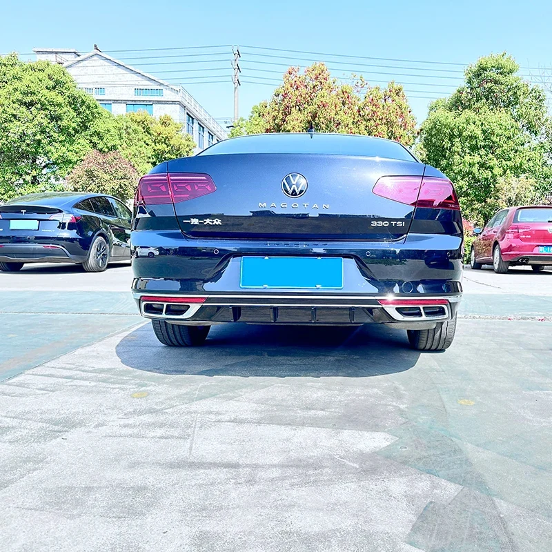 Diffuseur Arrière Volkswagen Passat B8 et B8.5 R-Line 2020-2023 Noir Brillant