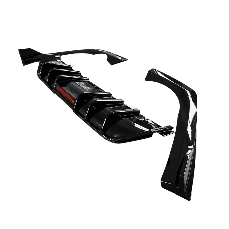 Diffuseur Arrière Kia K5 2021-2024 Noir Brillant 3 Pièces
