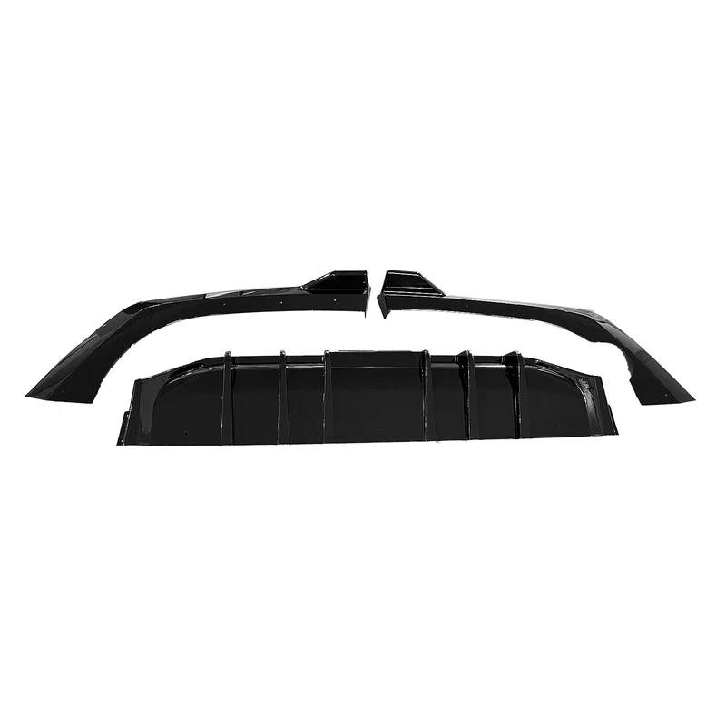 Diffuseur Arrière Kia K5 2021-2024 Noir Brillant 3 Pièces