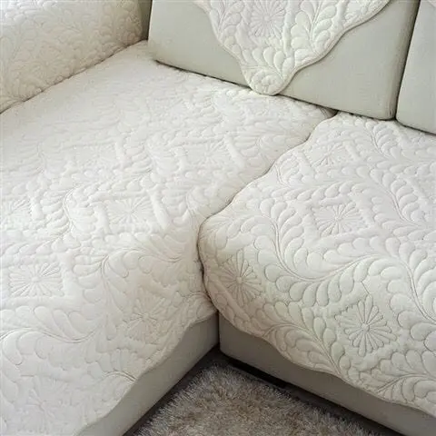 Plaid de canapé antidérapante en peluche PELUCHA