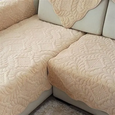 Plaid de canapé antidérapante en peluche PELUCHA