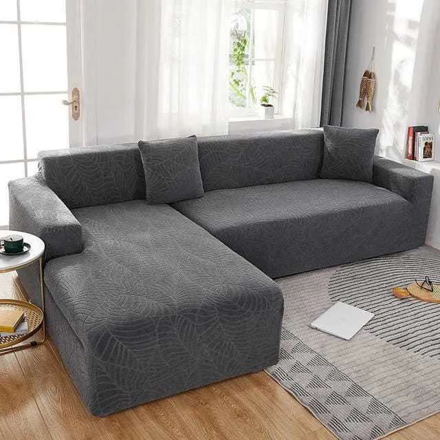 Housse canapé d'angle PERLACHEZ, protection pour mobilier d'angle