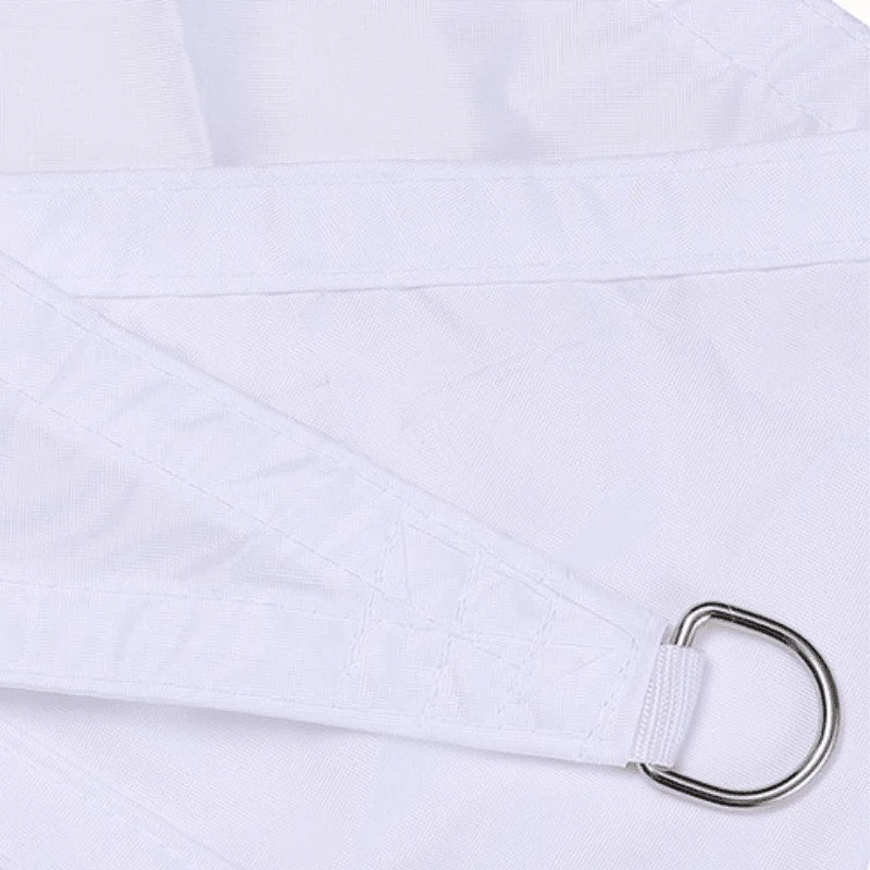 Toile d'ombrage Rectangulaire Blanche