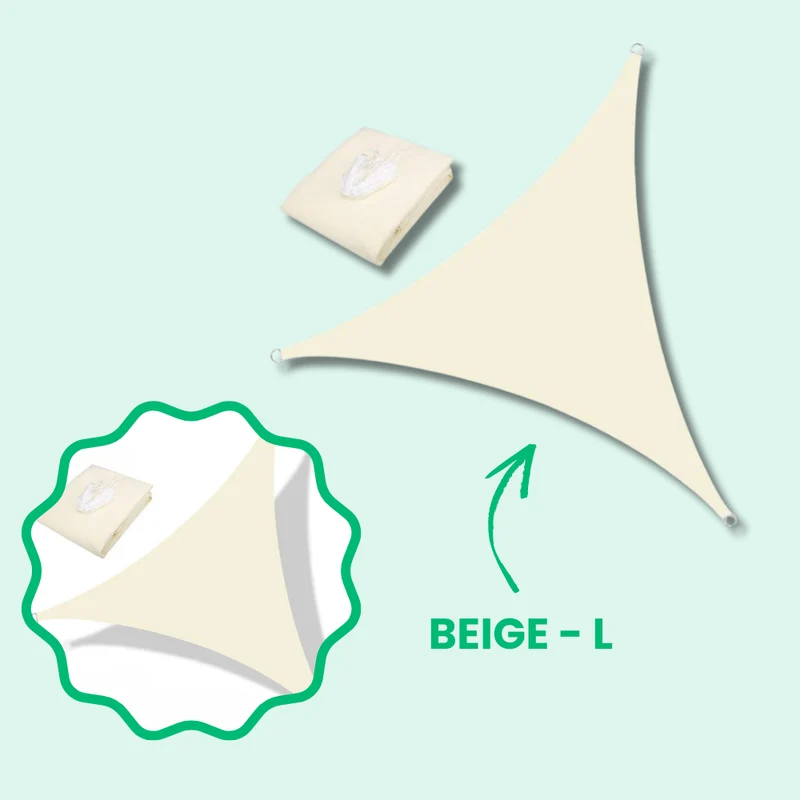 Voile d'Ombrage Triangulaire Imperméable