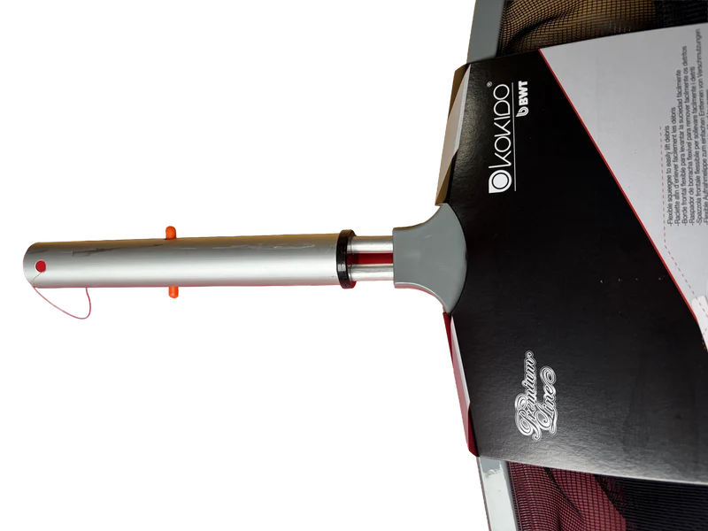 Épuisette de fond piscine Kokido Premium Line – Pro avec raclette, cadre aluminium