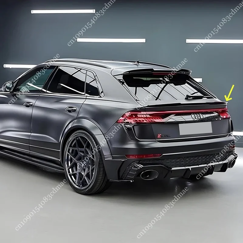 Becquet de Coffre Central Audi Q8 SQ8 RSQ8 2019-2025 Noir Brillant