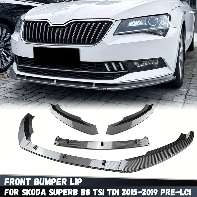 Lame Avant Skoda Superb III 3V3 3V5 2015-2019 Pré-LCI 3 Pièces