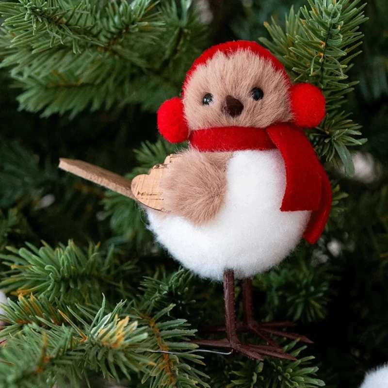 Petits Oiseaux Festifs à Suspendre