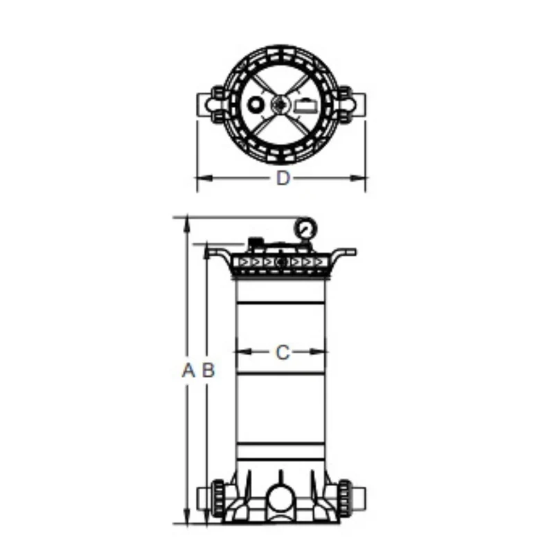 Filtre à cartouche piscine FreeFlo Pentair - 5 m³/h