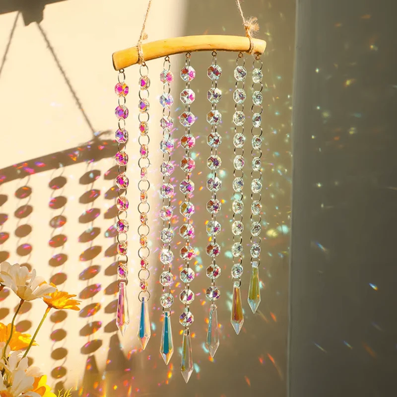 Chandelier en Cristal Attrape-Soleil Éblouissant