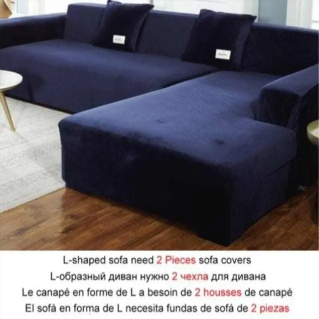 Housse canapé d'angle POMPYDY