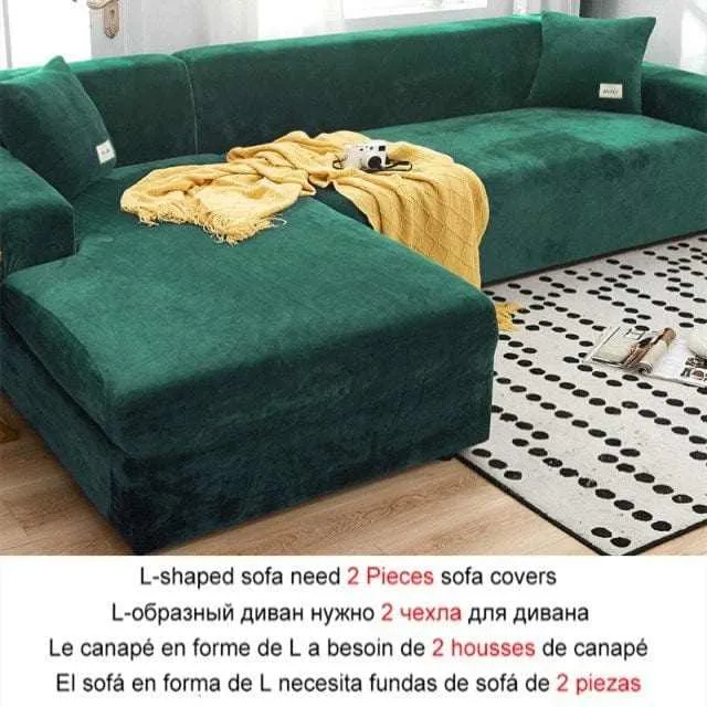 Housse canapé d'angle POMPYDY