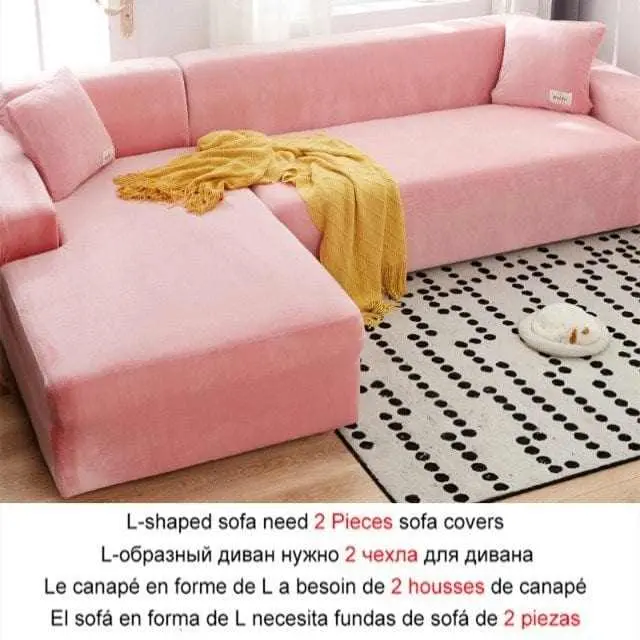 Housse canapé d'angle POMPYDY