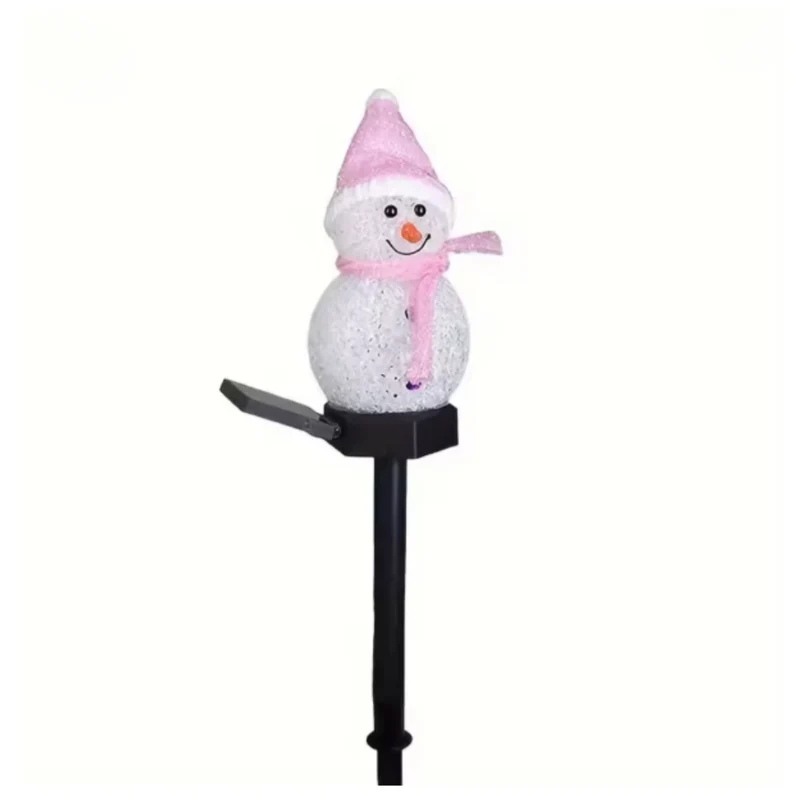 Bonhomme de Neige Lumineux Solaire
