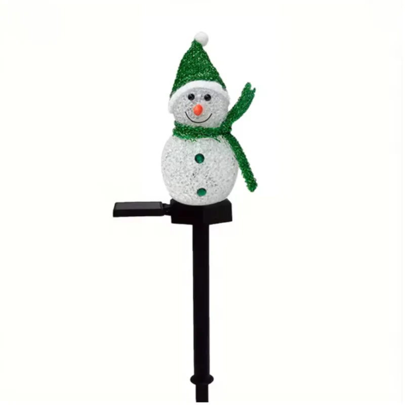 Bonhomme de Neige Lumineux Solaire