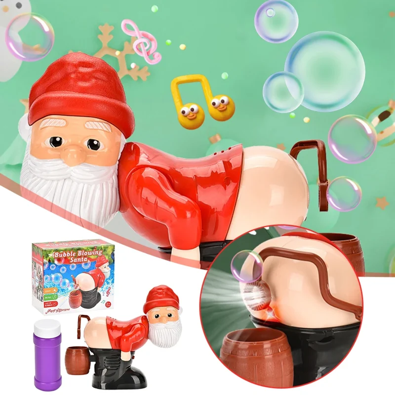 Père Noël à Bulles Drôle