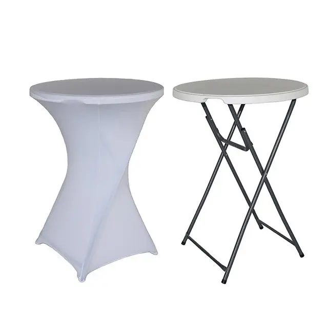 Housse de table de cocktail