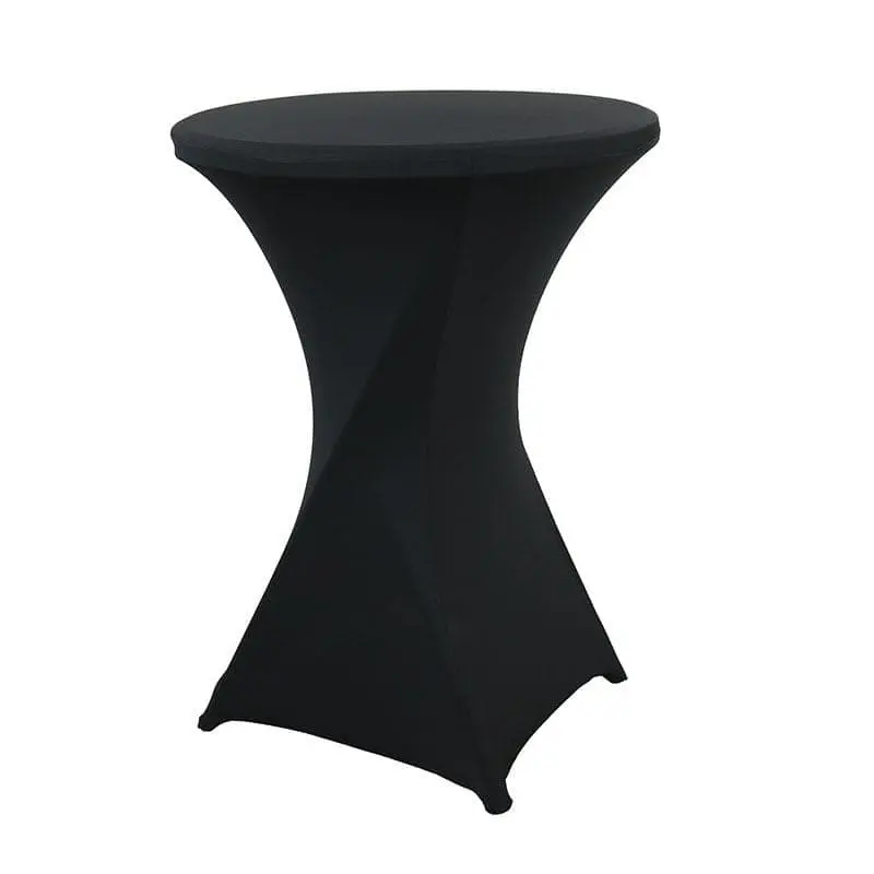 Housse de table de cocktail