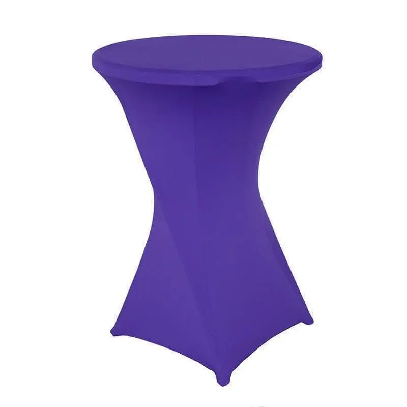 Housse de table de cocktail