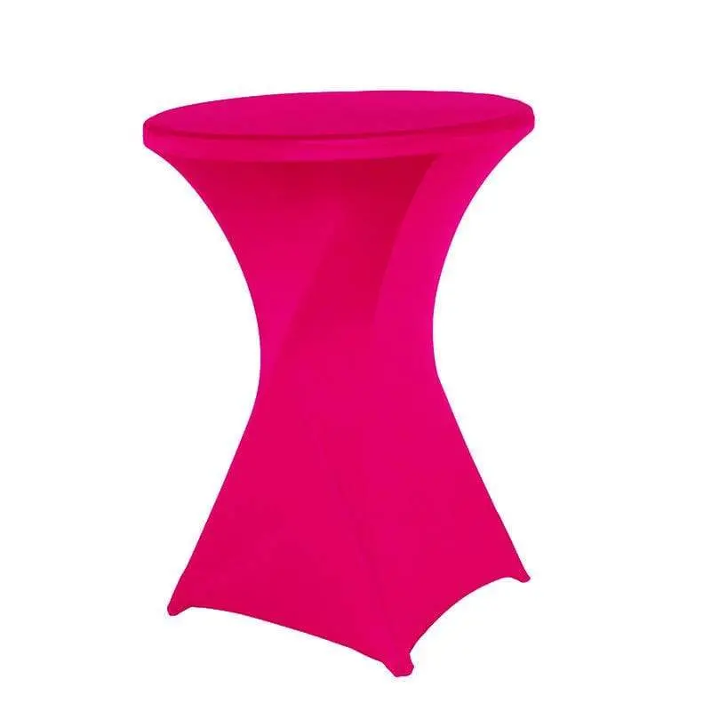 Housse de table de cocktail
